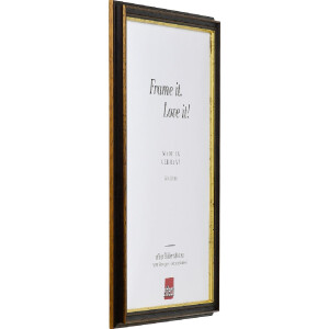 Эффектная деревянная рама профиль 21 орех коричневый 24x30 см музейное стекло