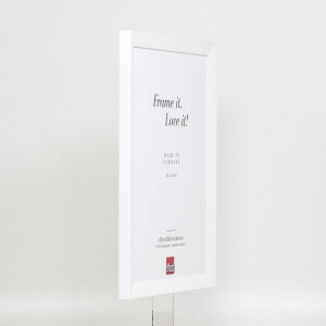 Эффектная деревянная рама Top N белое антибликовое стекло 25x30 см