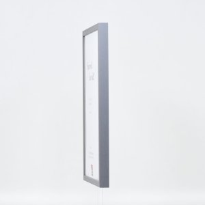 Effect Holzrahmen Profil 35 anthrazit 25x50 cm Normalglas