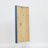 Effect Holzrahmen Profil 35 blau 25x50 cm Normalglas Abstandshalter