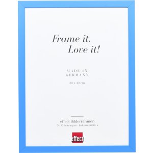 Деревянная рама Top Cube 25x50 см синее музейное стекло