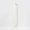 Effect Holzrahmen Profil 38 weiß 25x60 cm Antireflexglas