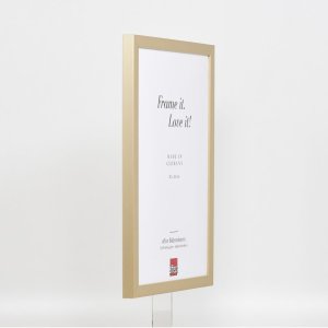 Деревянный каркас Top Cube 25x60 см золото обычное стекло