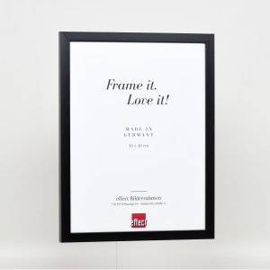 Деревянная рама Top Cube 25x60 см черное антибликовое стекло