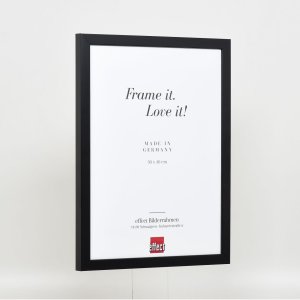 Деревянная рама Top Cube 25x60 см черное антибликовое стекло