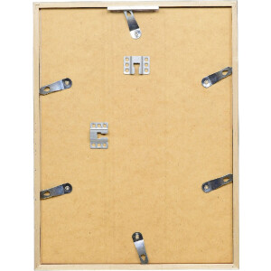 Эффектная деревянная рамка профиль 35 синий 25x60 см обычное стекло + разделитель