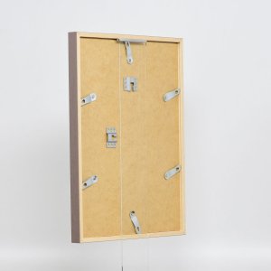 Effect Holzrahmen Profil 35 braun 25x60 cm Normalglas Abstandshalter