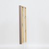 Effect Holzrahmen Profil 35 braun 25x60 cm Normalglas Abstandshalter