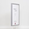 Effect Holzrahmen Profil 35 hellgrau 25x60 cm Normalglas Abstandshalter