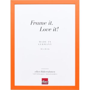 Деревянная рама Top Cube 25x60 см оранжевое музейное стекло