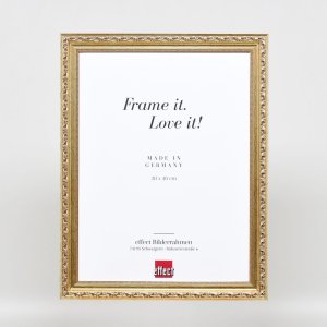 Effect Holz-Barockrahmen Profil 37 antiksilber 25x60 cm Museumsglas