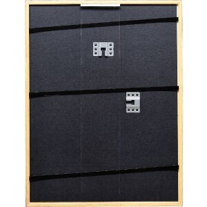 Effect Holzrahmen Profil 23 nußbraun 25x70 cm mit Antireflexglas