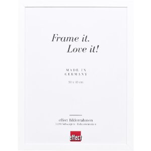 Деревянная рама Top Cube 25x70 см белое антибликовое стекло