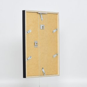 Effect Holzrahmen Profil 35 schwarz 25x70 cm mit Normalglas