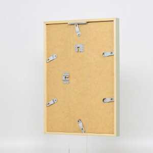 Effect Holzrahmen Profil 35 grün 25x80 cm Normalglas Abstandshalter