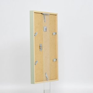 Effect Holzrahmen Profil 35 grün 25x80 cm Normalglas Abstandshalter