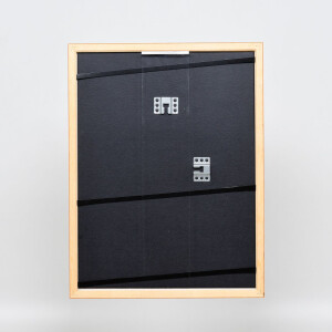 Эффектная деревянная рама профиль 89 лосось 27x48 см акриловое стекло