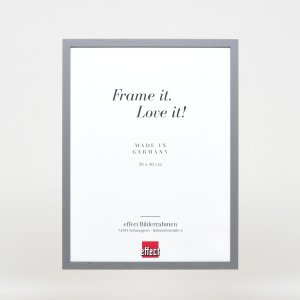 Effect Holzrahmen Profil 35 anthrazit 27x48 cm Museumsglas
