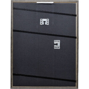 Эффектная рама из массива дерева профиль 25 зеленый 28x35 см акриловое стекло