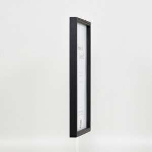 Effect Holzrahmen Profil 35 schwarz 28x35 cm mit Normalglas und Abstandshalter