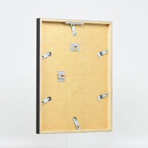 Effect Holzrahmen Profil 35 schwarz 29,7x42 cm Antireflexglas