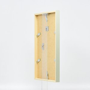 Effect Holzrahmen Profil 35 grün 30x30 cm Antireflexglas