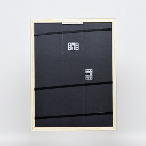 Эффектная деревянная рама профиль 89 синий 30x30 см акриловое стекло