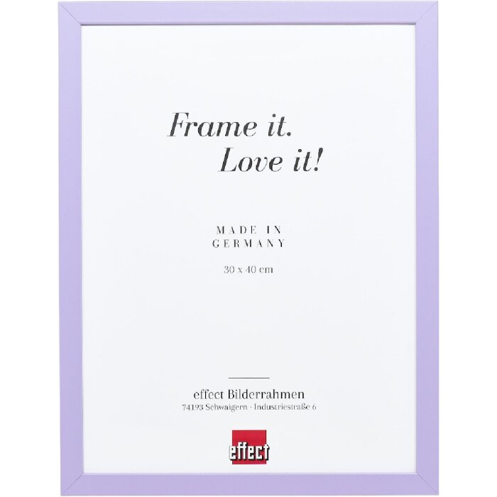 Деревянная рама Top Cube 30x40 см сиреневое акриловое стекло