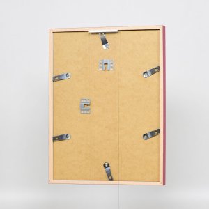 Effect Holzrahmen Profil 35 rot 30x40 cm Normalglas Abstandshalter