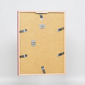 Effect Holzrahmen Profil 35 rot 30x40 cm Normalglas Abstandshalter