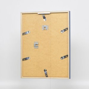 Effect Holzrahmen Profil 35 blau 30x40 cm Normalglas Abstandshalter