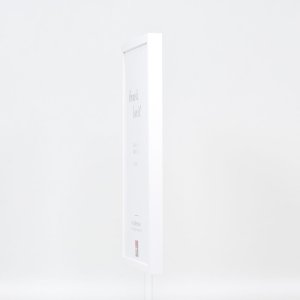 Effect Holzrahmen Profil 35 weiß 30x40 cm Museumsglas