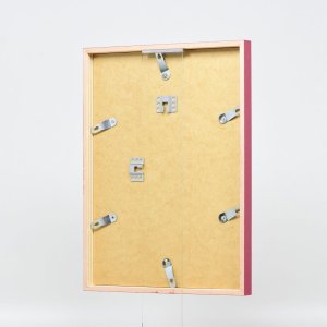 Effect Holzrahmen Profil 35 rot 30x40 cm mit Museumsglas