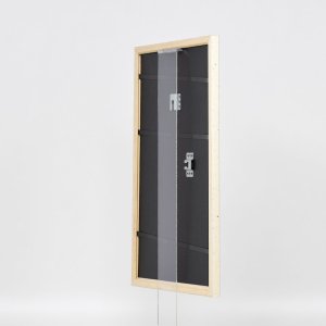 Effect Holzrahmen Profil 38 weiß 30x45 cm Antireflexglas