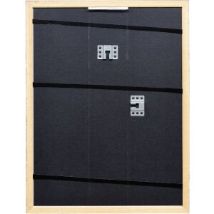 Эффектная деревянная рама профиль 38 коричневый 30x45 см антибликовое стекло