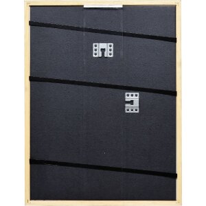 Effect Massiv-Holzrahmen Profil 22 braun-gold 30x45 cm Acrylglas