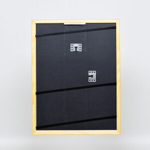 Эффектная деревянная рама профиль 89 светло-коричневый 30x45 см акриловое стекло