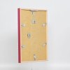 Effect Holzrahmen Profil 35 rot 30x45 cm Normalglas Abstandshalter