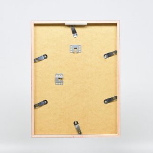 Effect Holzrahmen Profil 35 rot 30x45 cm Museumsglas