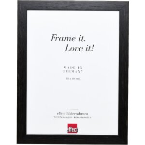 Effect Bilderrahmen 2319 schwarz 35x100 cm mit Museumsglas