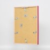 Effect Holzrahmen Profil 35 rot 35x50 cm Normalglas Abstandshalter