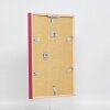 Effect Holzrahmen Profil 35 rot 35x50 cm Normalglas Abstandshalter
