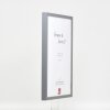 Effect Holzrahmen Profil 35 anthrazit 35x50 cm mit Museumsglas