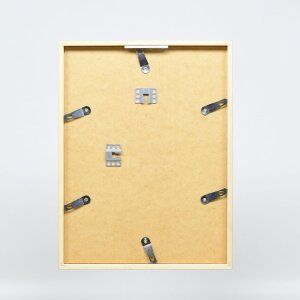 Effect Holzrahmen Profil 35 grün 40x40 cm Antireflexglas