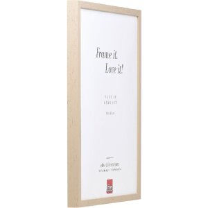 Эффектная деревянная рама профиль 35 светло-коричневый 40x40 см акриловое стекло