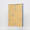 Effect Holzrahmen Profil 35 blau 40x40 cm mit Normalglas und Abstandshalter