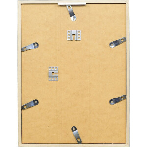 Эффектная деревянная рамка профиль 35 черный 40x40 см обычное стекло + разделитель