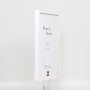 Effect Holzrahmen Profil 35 weiß 40x40 cm mit Normalglas und Abstandshalter