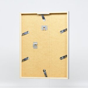 Effect Holzrahmen Profil 35 hellgrau 40x40 cm mit Museumsglas