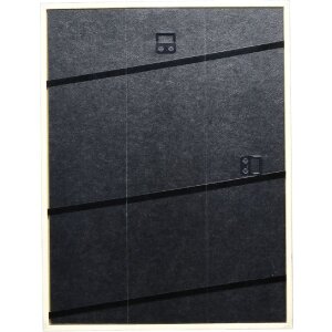 Эффектная рама из массива дерева профиль 20 синий 40x60 см обычное стекло